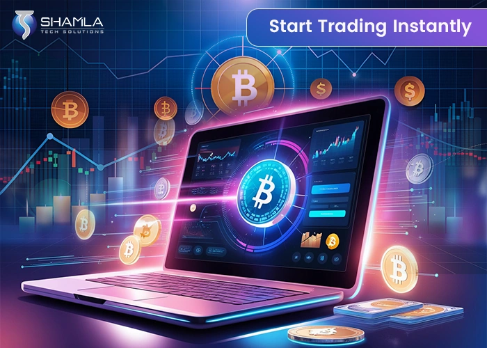 Instant cryptocurrency exchange