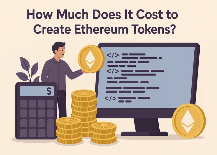 cost to create Ethereum tokens
