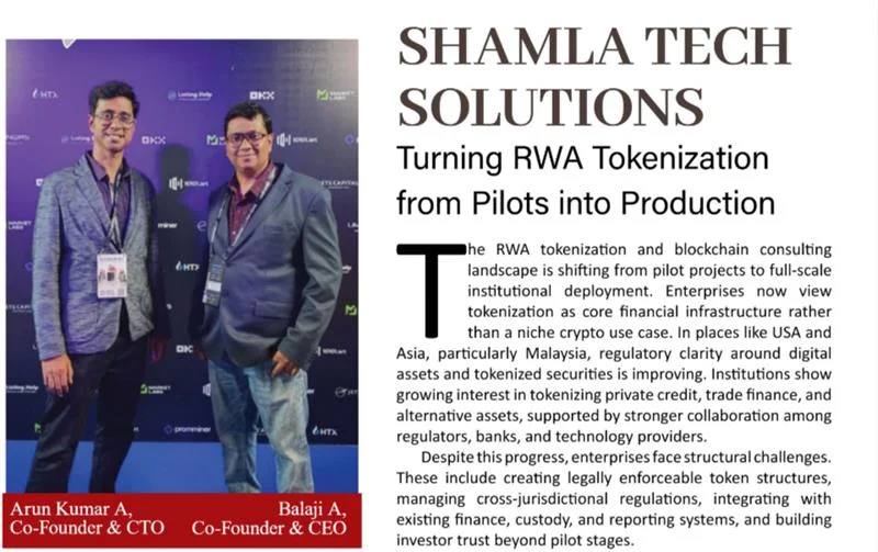 Shamla tech solution rwa development company