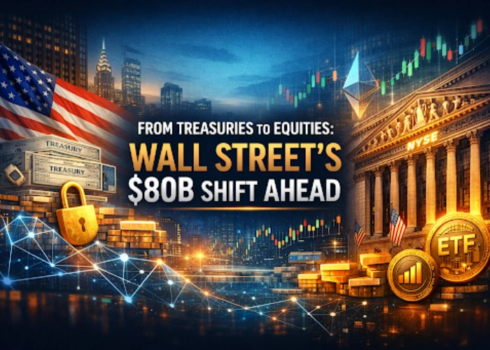 From Treasuries to Equities: Wall Street’s $80B Shift Ahead