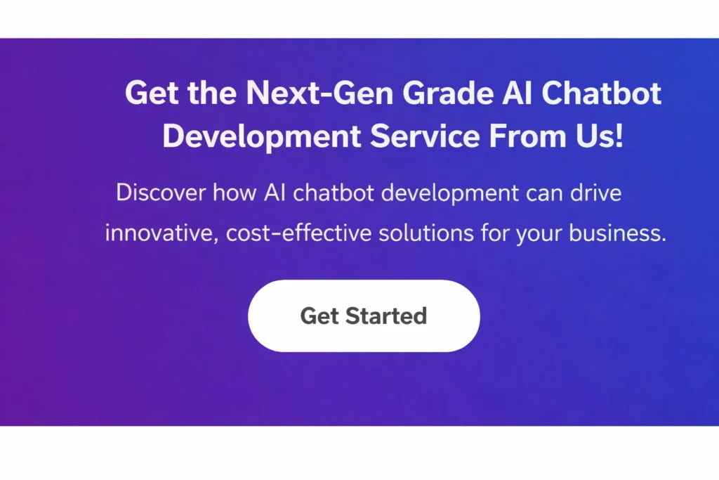 Grade AI Chatbot Development Services