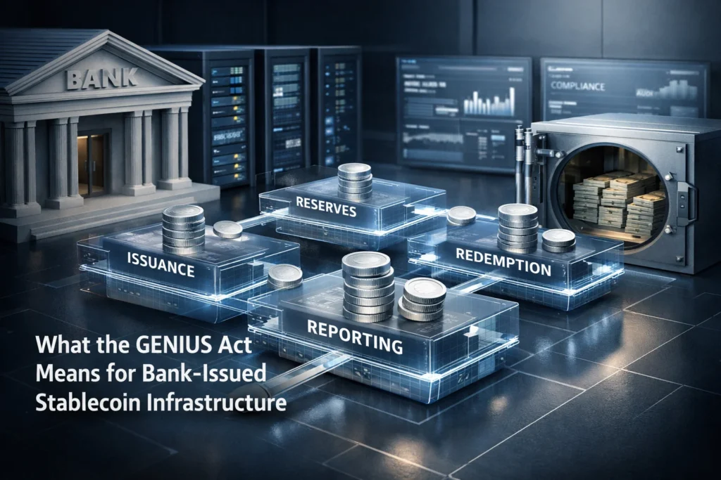 GENIUS Act regulates bank-issued stablecoins