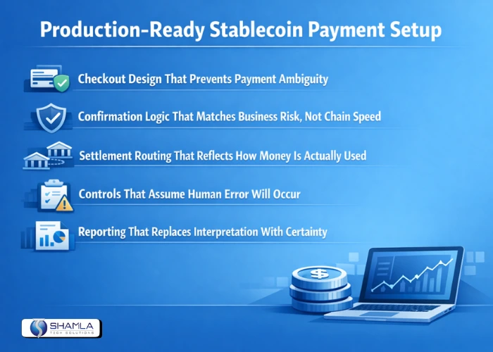 What a Production-Ready Stablecoin Payment Setup Requires