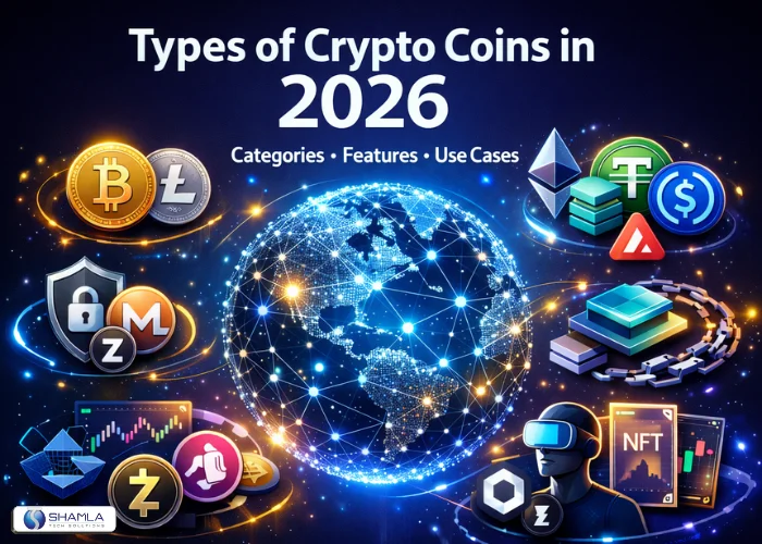 Types of Crypto Coins in 2026: Categories, Features, and Use Cases
