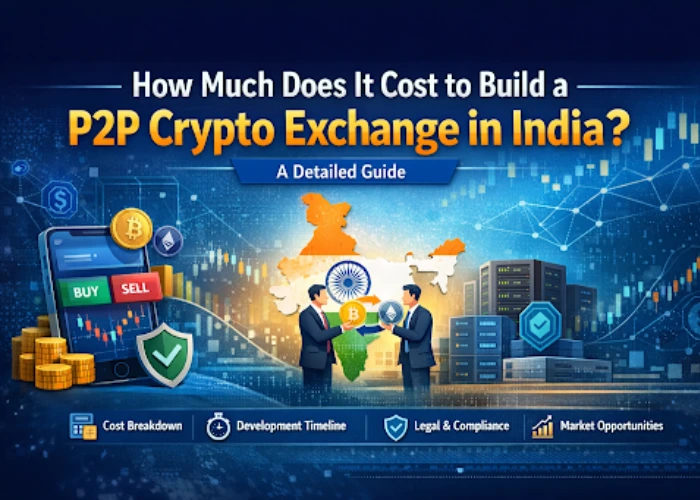 How Much Does It Cost to Build a P2P Crypto Exchange in India?