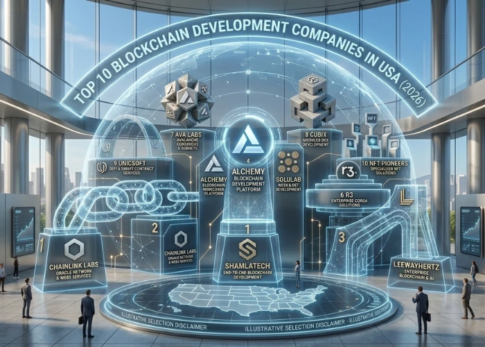 Top 10 Blockchain Development Companies in the USA