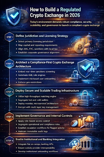 How to Build a Regulated Crypto Exchange in 202