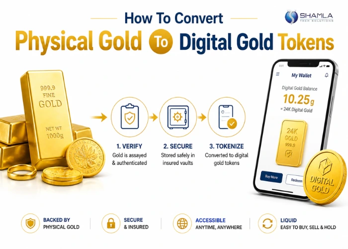 How To Convert Physical Gold To Digital Gold Tokens