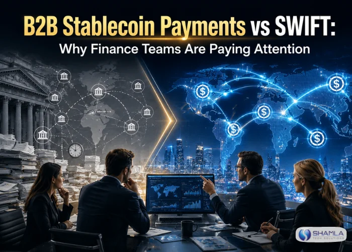 B2B stablecoin payments vs SWIFT