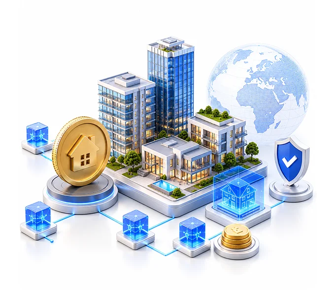 Real EStatE Tokenization Hero Section